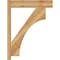 Ekena Millwork Westlake Block Rough Sawn Outlooker, Western Red Cedar, 6"W x 26"D x 34"H OUT06X26X34WTL05RWR - alternate 3